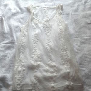 See through tank top